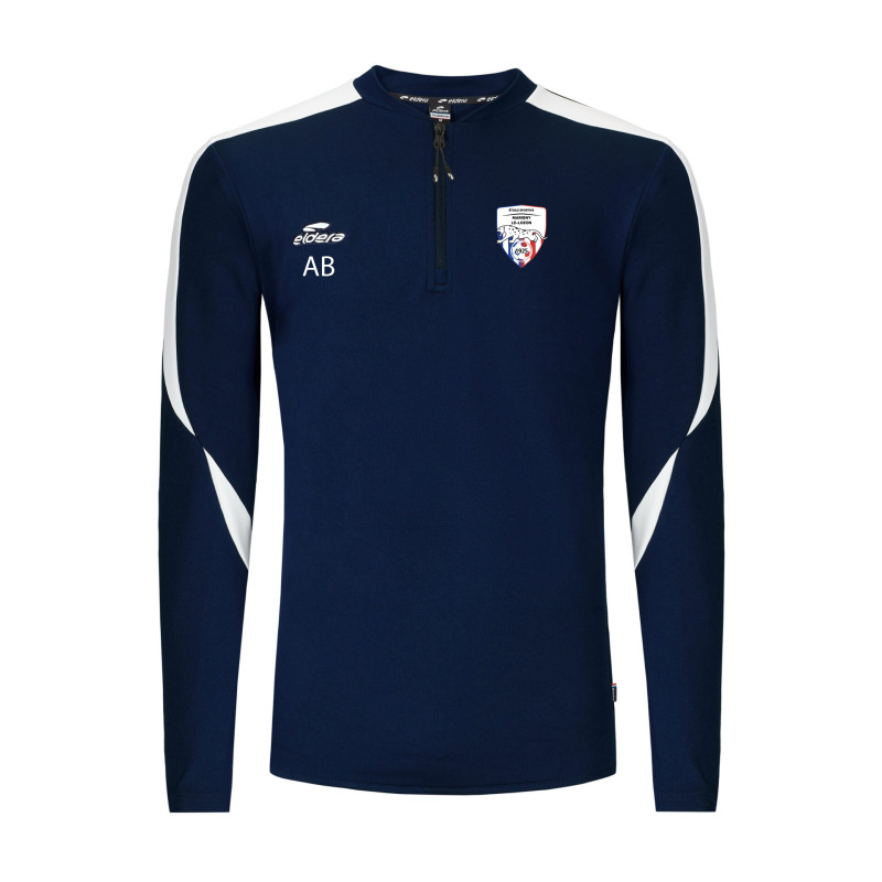 ES Marigny - Sweat col zippé personnalisé